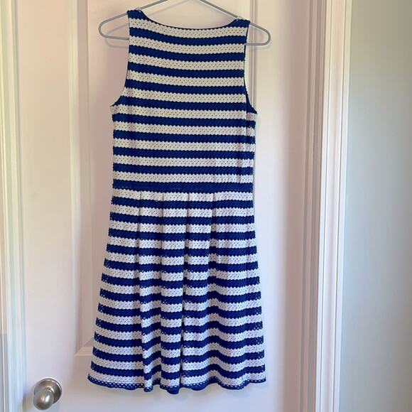 ELLE Striped Eyelet Dress - Picture 10 of 12